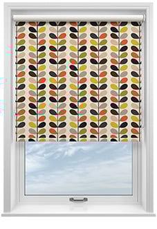 Orla Kiely Multi Stem, Tomato - Twist&Fit Roller Blind
